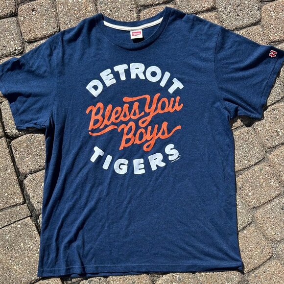 Detroit Tigers Bless You Boys T Shirt Sz XL MLB Baseball - Picture 1 of 7
